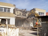 Abbruch Hotel "Stadt Burg"